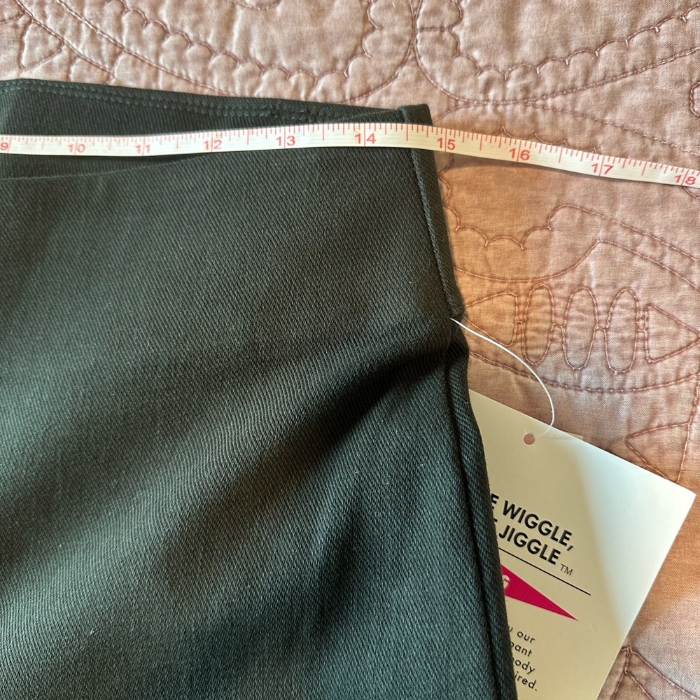Women With Control Prime Stretch Denim Regular Wide Leg Pants - Small Petite - Picture 6 of 13